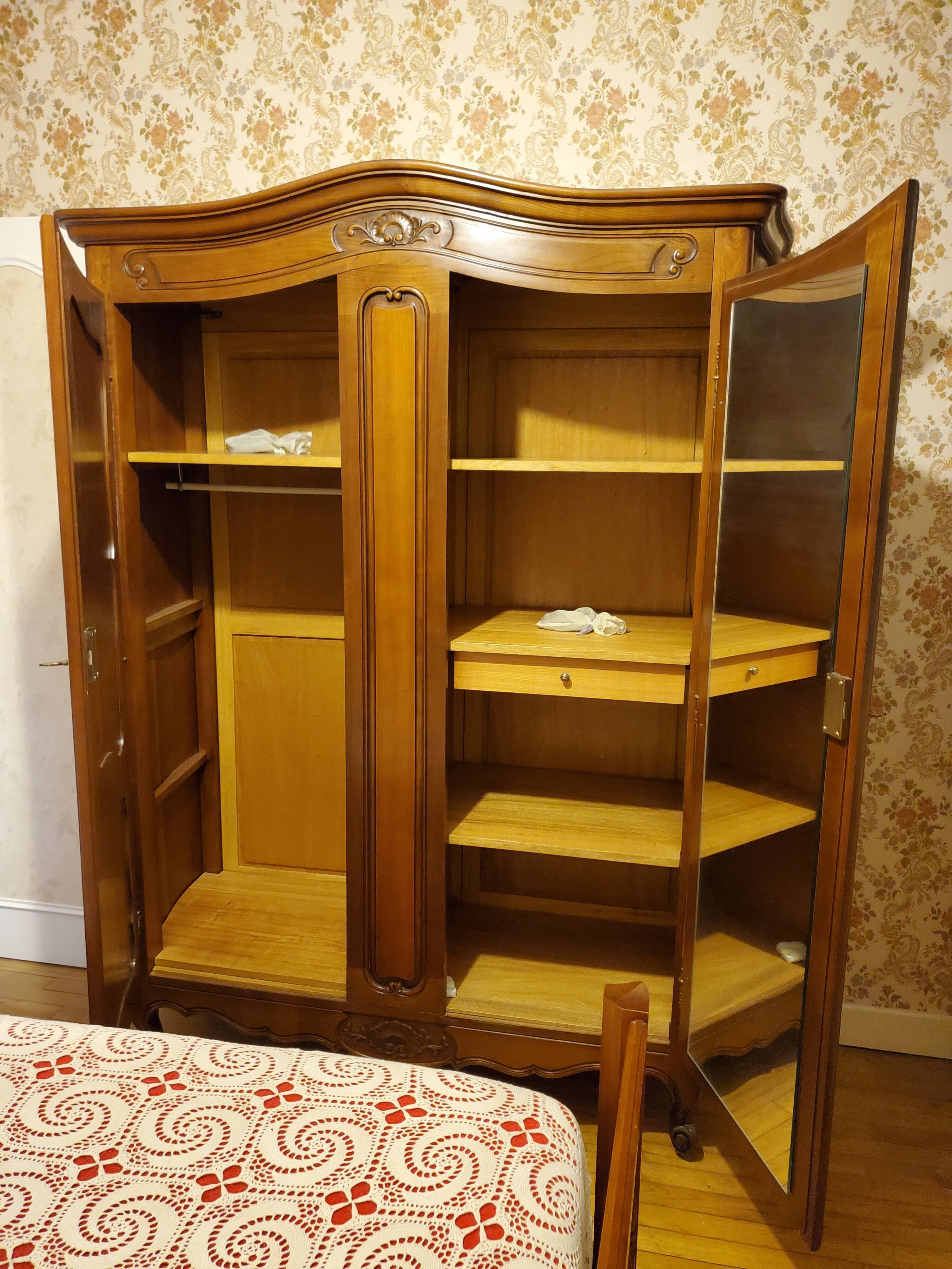 Louis XV regency style wardrobe