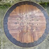 19th century marquetry coffee table