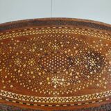 20th century Anglo-Indian inlaid bone coffee table