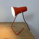 Vintage Red Table Lamp by Josef Hurka for Drupol, 1960s