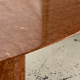 Dining table in vintage alicante red marble
