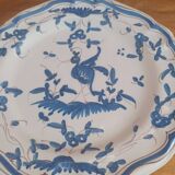 18th century earthenware plate.