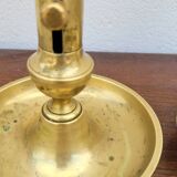 Paire de Bougeoirs Louis Philippe en laiton 1900s