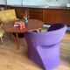 Fauteuil dans le goût du fauteuil Albert de Ron Arad pour Moroso