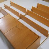 Design shelving system shelf teak wall shelf WK furniture 50s 60s