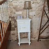 Bedside table early 1900, fluted feet