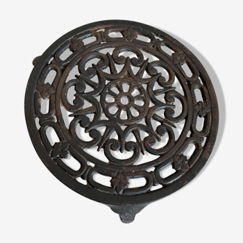 Decotec enameled cast iron trivet