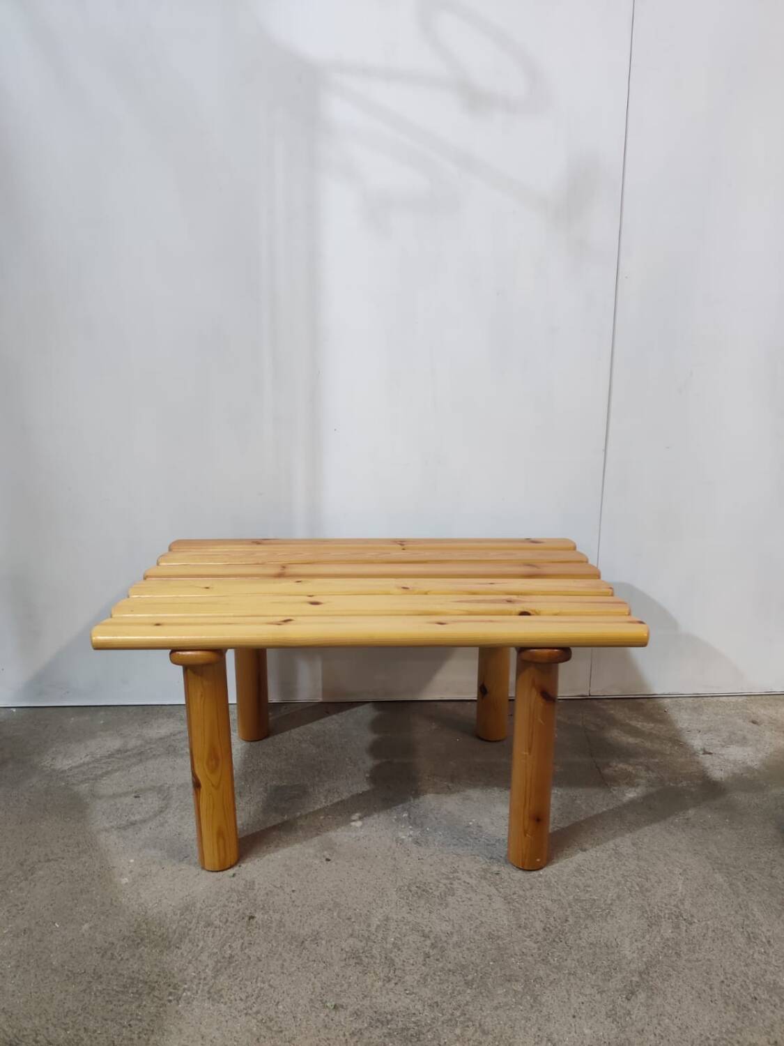 Vintage pine coffee table