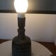 Glazed stoneware lamp base by Einar Johansen for Søholm.