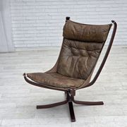 1970s, Norwegian design by Sigurd Ressel, armchair model "Falcon".