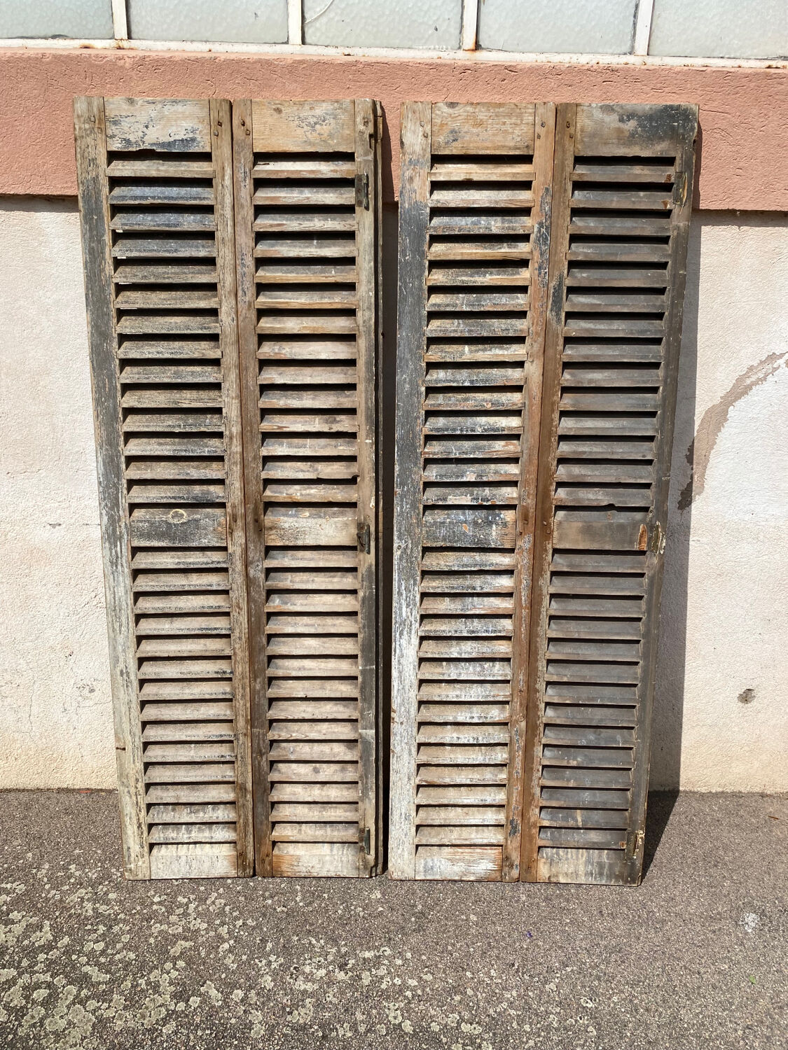 All wood shutters