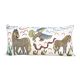 Vintage embroidered cushion cover 46x89 cm