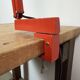 Vintage Red Adjustable Table Lamp, 1970s