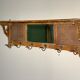 Wall dressing coat rack