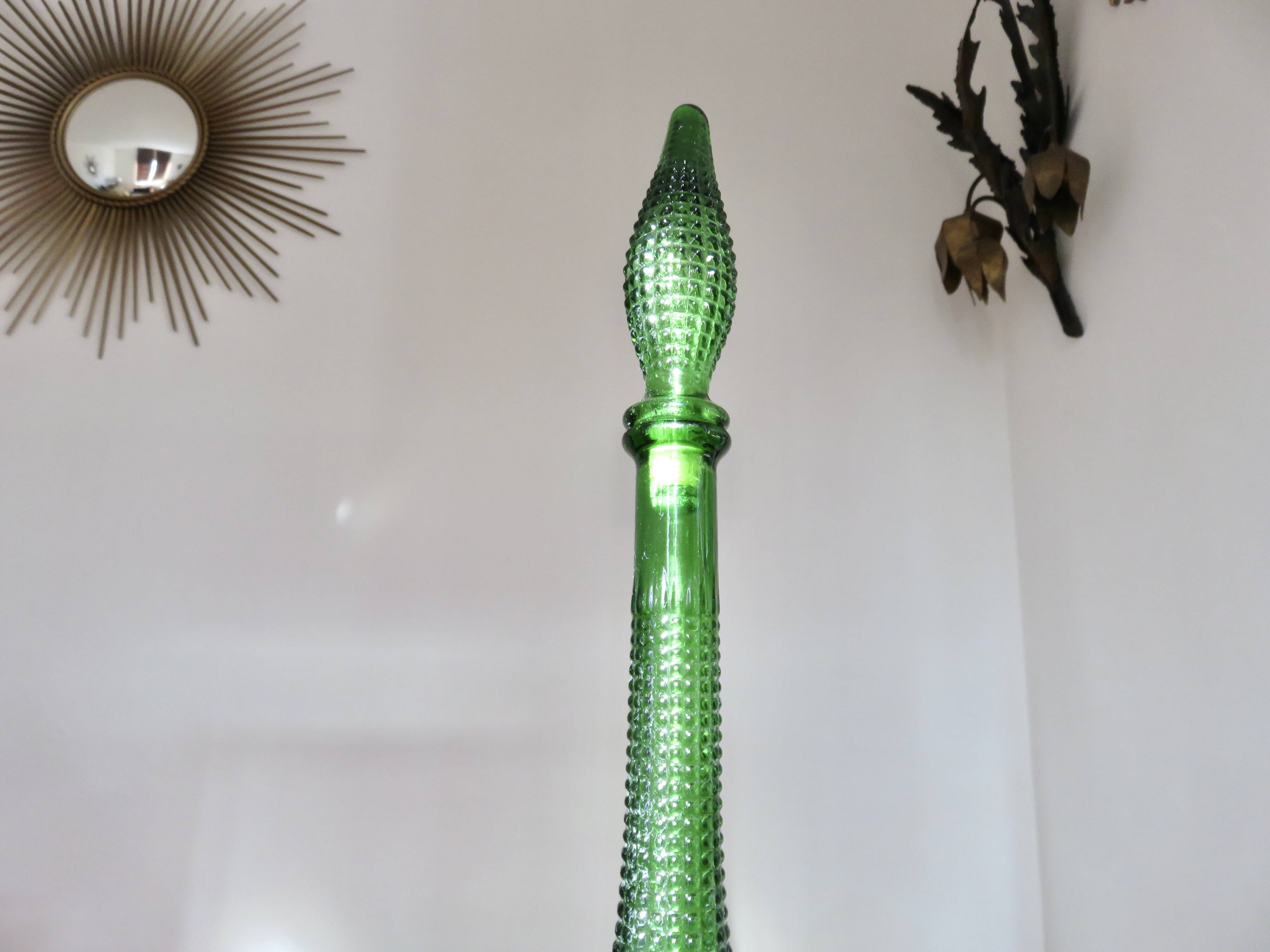 Bottle, carafe, Empoli made in Italy