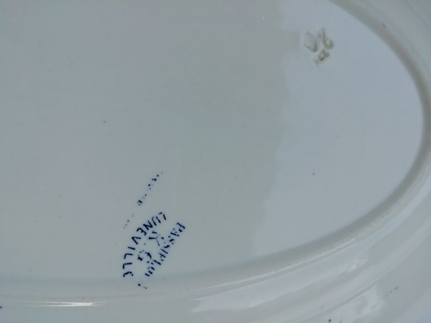 Iron earth plate Lunéville