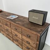 Very large craft furniture with 32 drawers
