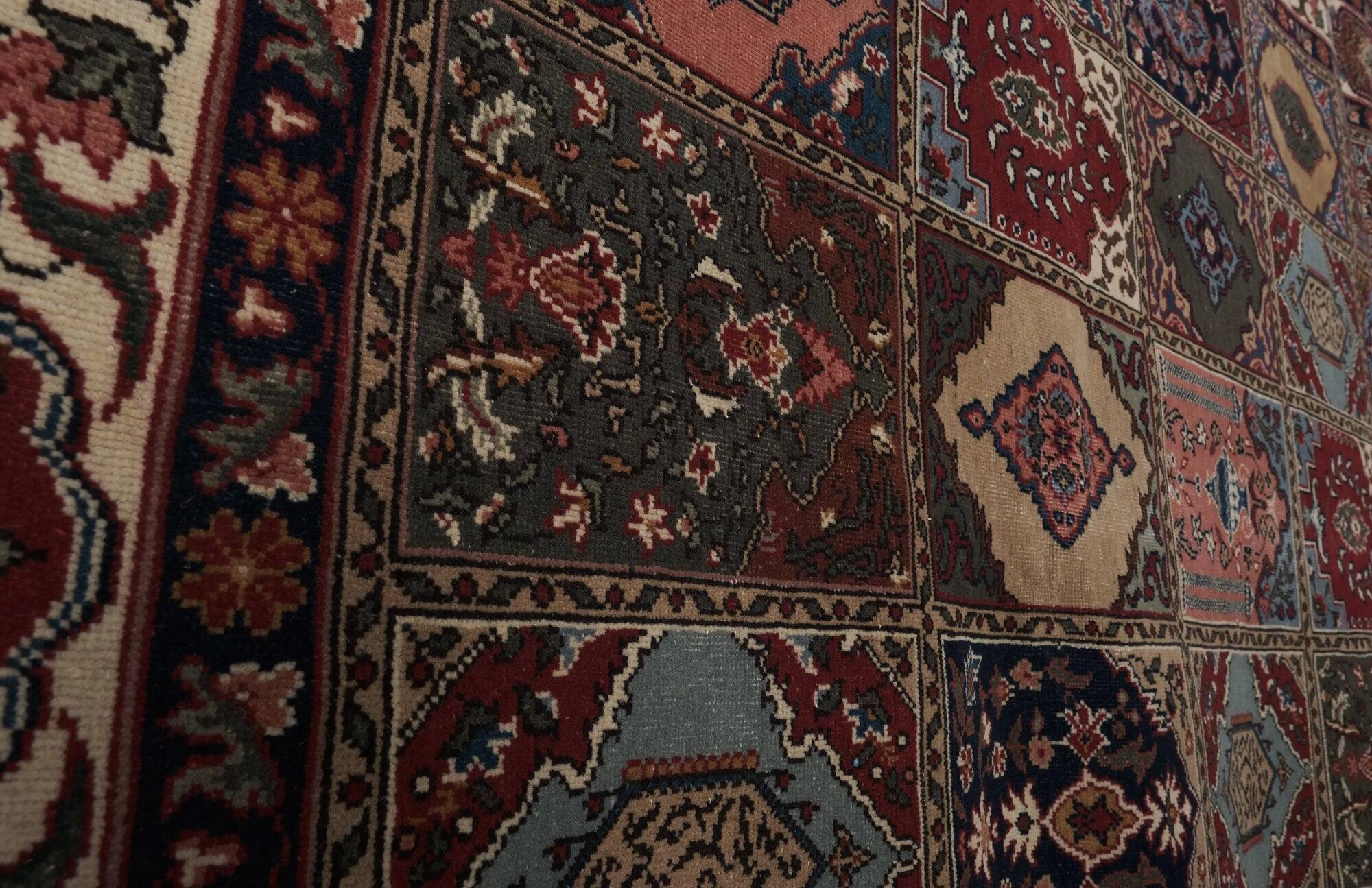 Vintage Turkish handmade rug 250x306 cm