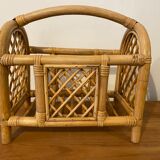 Rattan magazine door