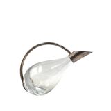 Hollywood Regency silver decanter, Masini Florence Italy 1980s