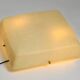 Beautiful Mid Century Modern square fiberglass ceiling or wall lamp