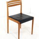 Set of 5 + 1 dining chairs 'Give' danish design