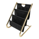 Vintage magazine rack from the 1970s.