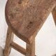 Tabouret primitif ancien – Fin dynastie Qing (vers 1900) #5