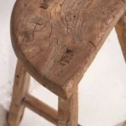 Tabouret primitif ancien – Fin dynastie Qing (vers 1900) #5