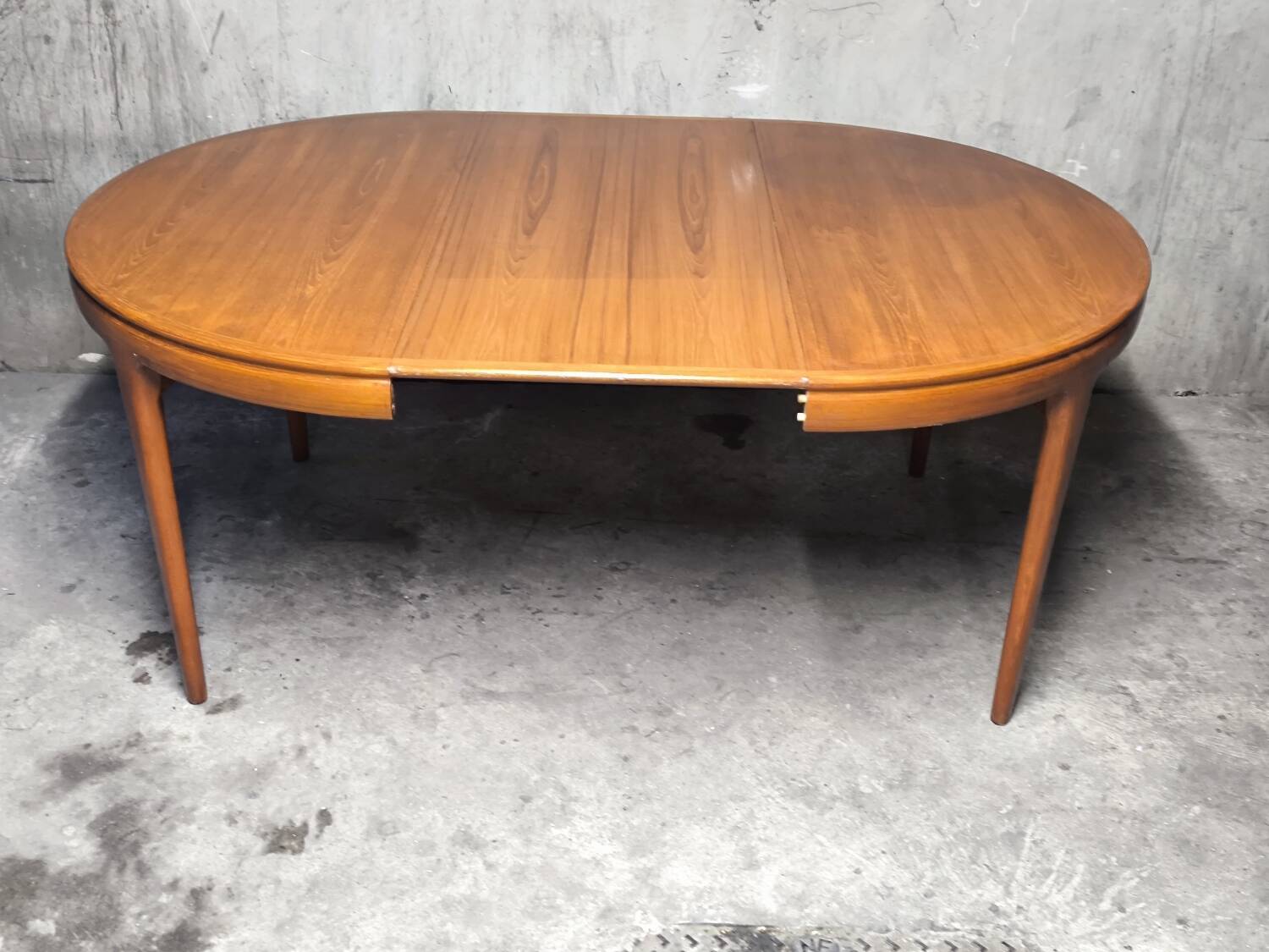 Vintage teak Scandinavian table by Johannes Andersen from the 1960s.