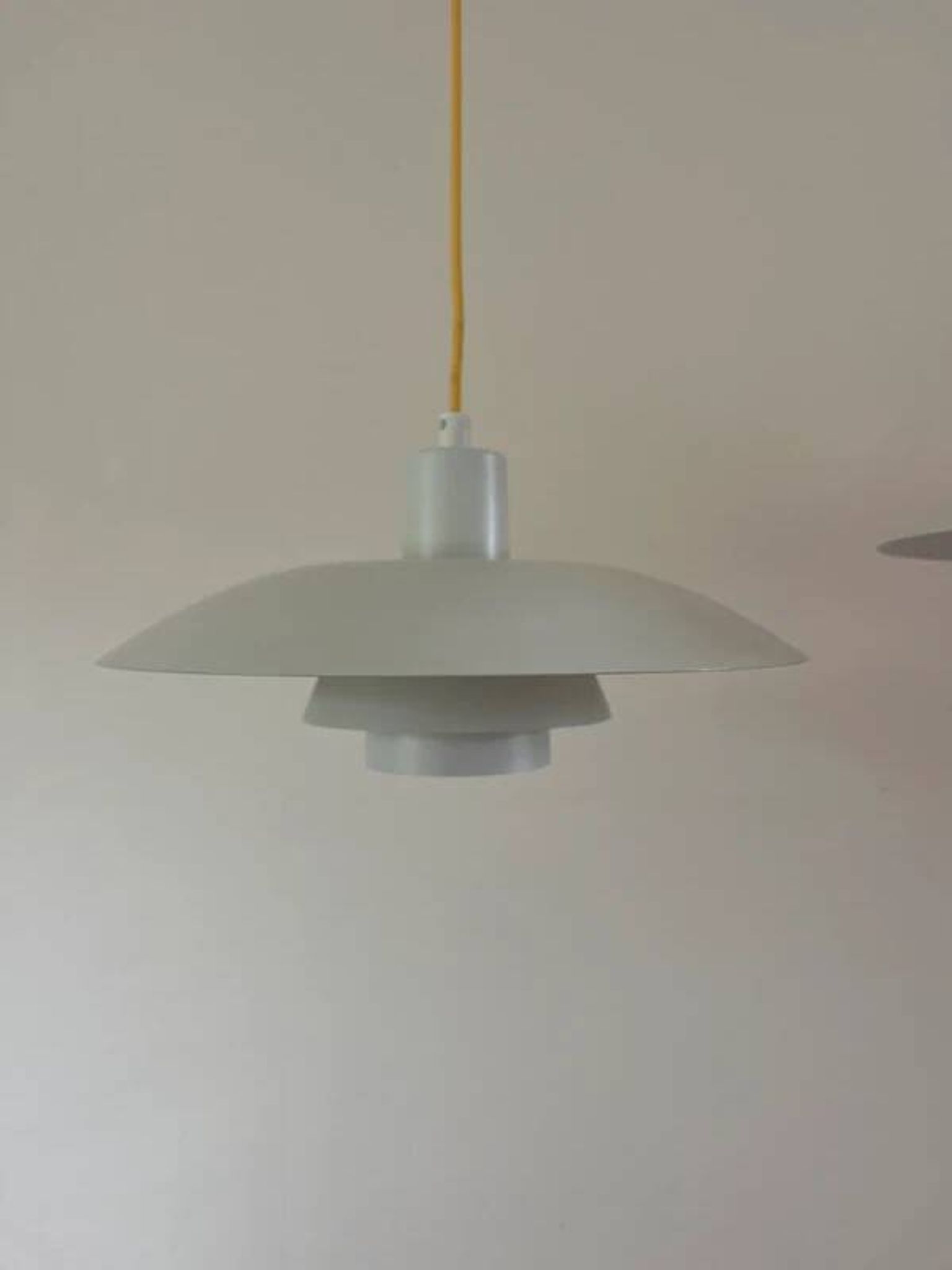 Vintage 2x Louis Poulsen PH4/3 + reflector - Poul Henningsen - Danish design lamp