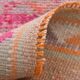 Soft Pink Oriental Turkish Runner Rug, 75x357Cm