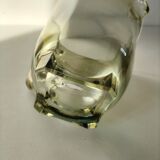 Smoked glass pitcher