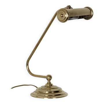 Brass desk lamp