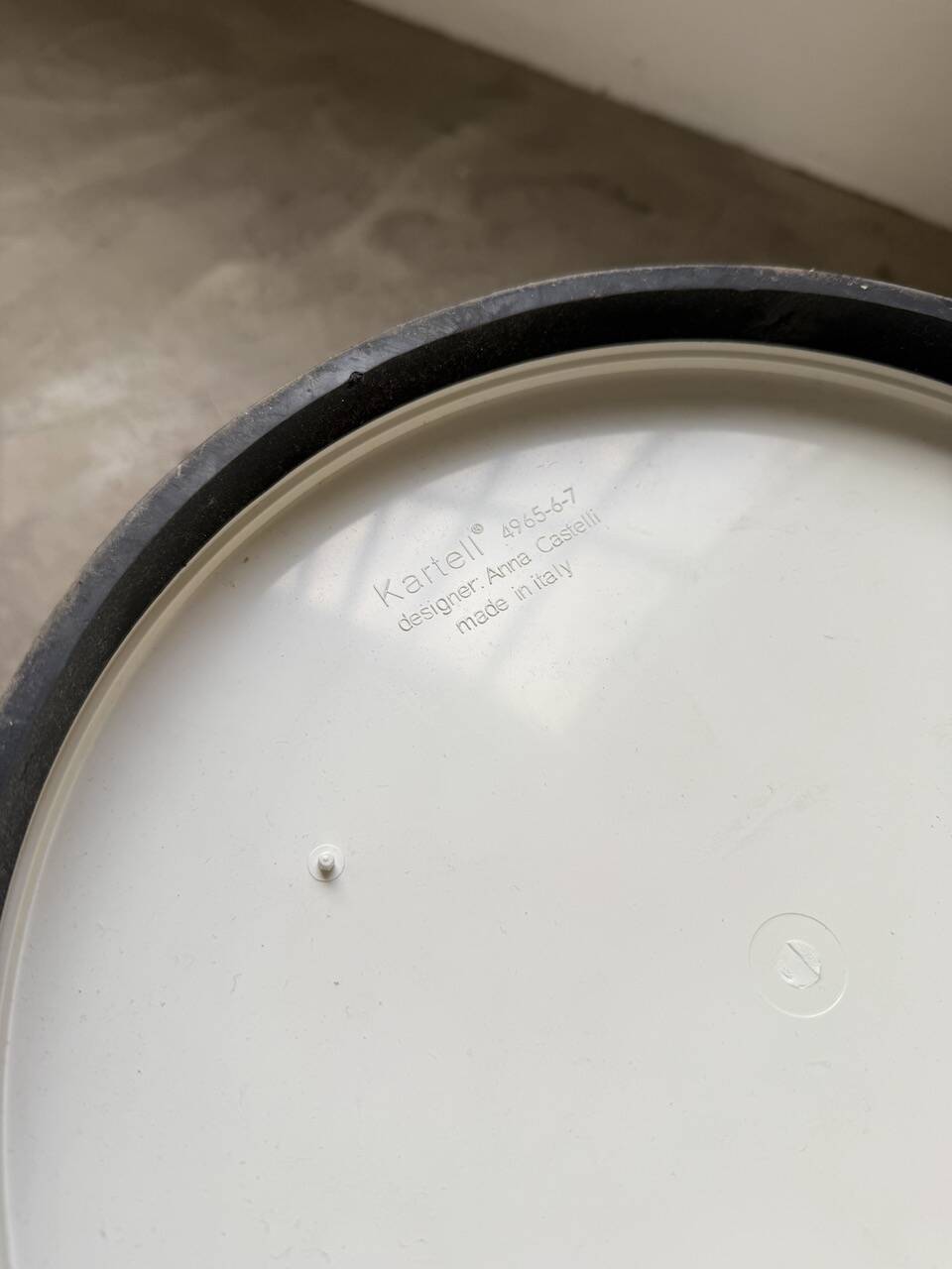 Castelli bedside tables for Kartell