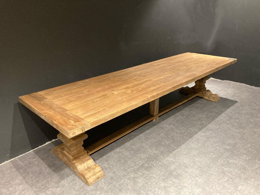 Table monastere en chene massif