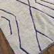 Handmade traditional Beni Ourain Berber rug, size 200 x 300 cm.