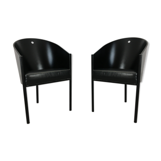 Lot de 2 fauteuils Costes Driade Philippe Starck 1980