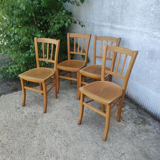 Set of 4 bistro chairs