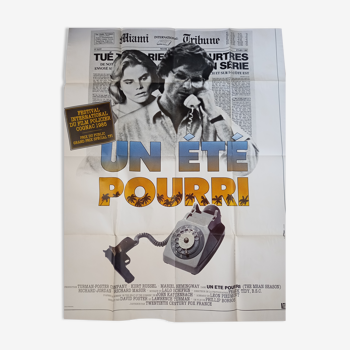 Affiche cinéma un été pourri