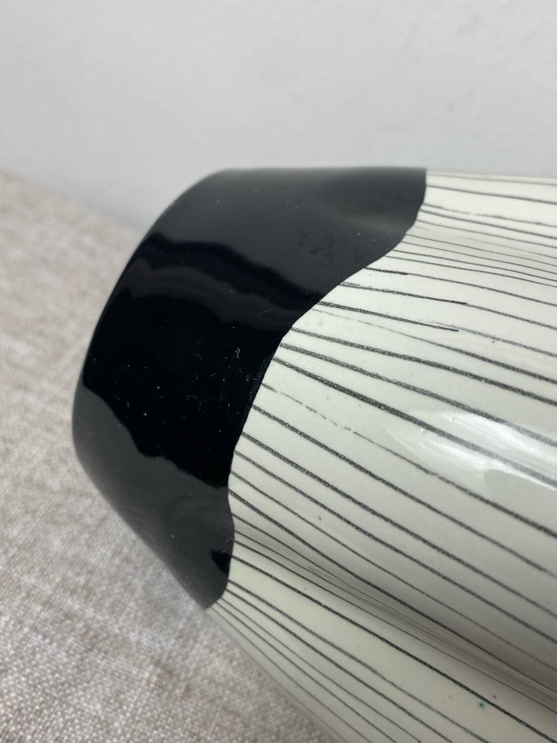 Vintage ceramic vase from Italy