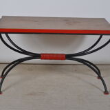 Wrought iron coffee table