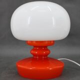 1970s Stepan Tabery Opaline Glass Table Lamp, Czechoslovakia