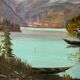 Large oil on canvas from the 20th century signed J. Beyly.