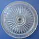 Plate mounted on pressed-molded glass column