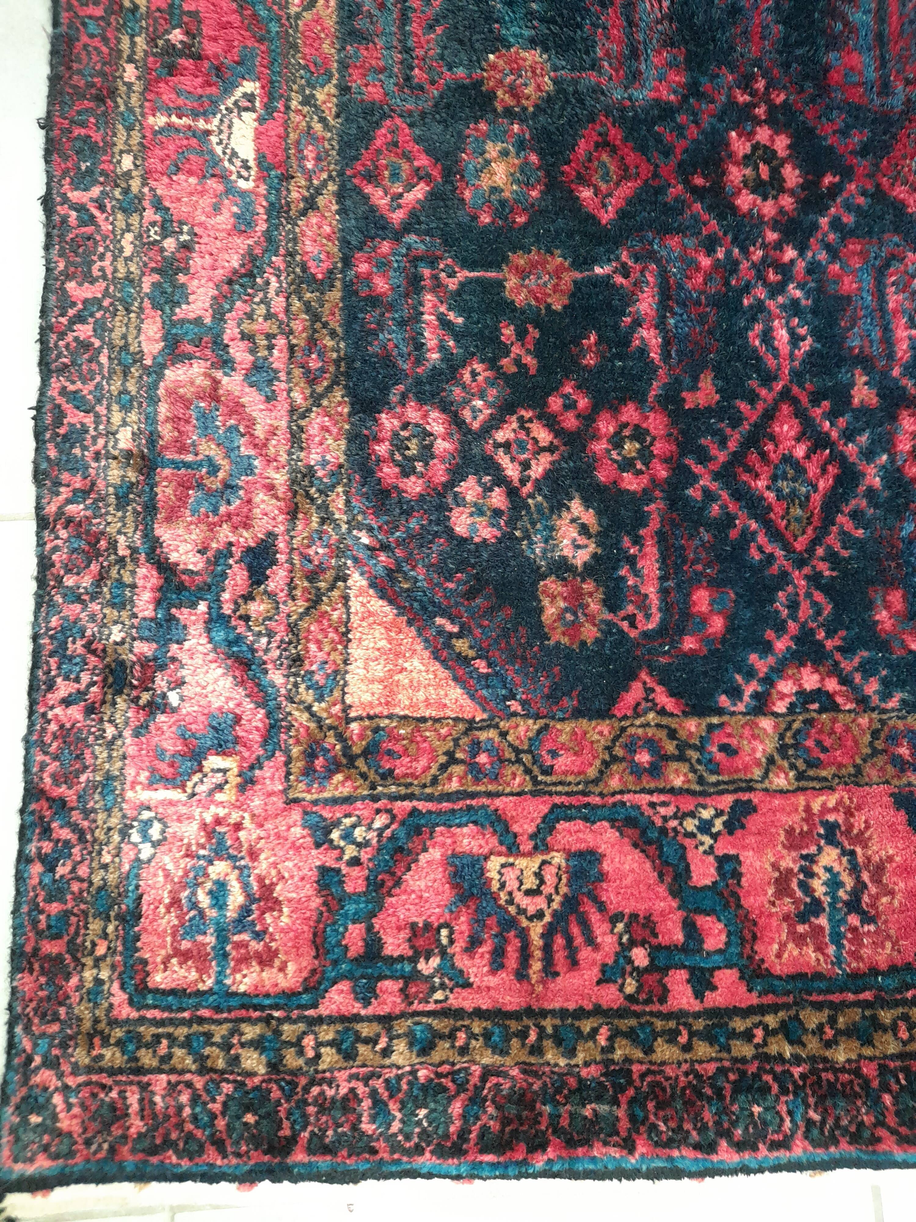 Superb Persian carpet 172x110 cm knotted hand