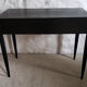 Black art-deco desk