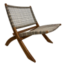 fauteuil en osier