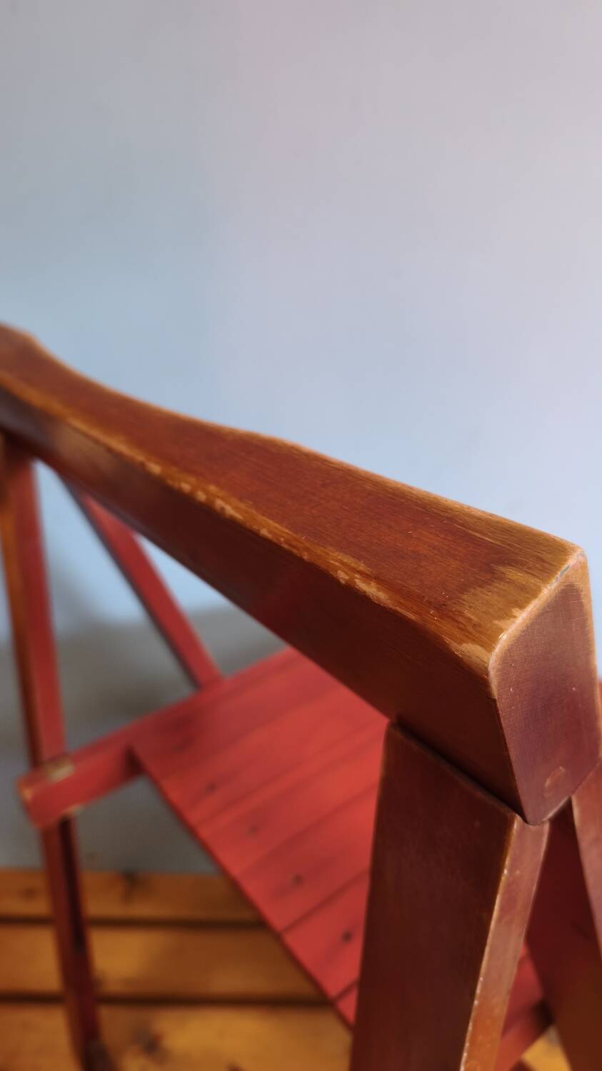 Chaise pliante Trieste par Aldo Jacober pour Bazzani