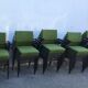 27 armchairs - modern - vintage - metal feet - 1960